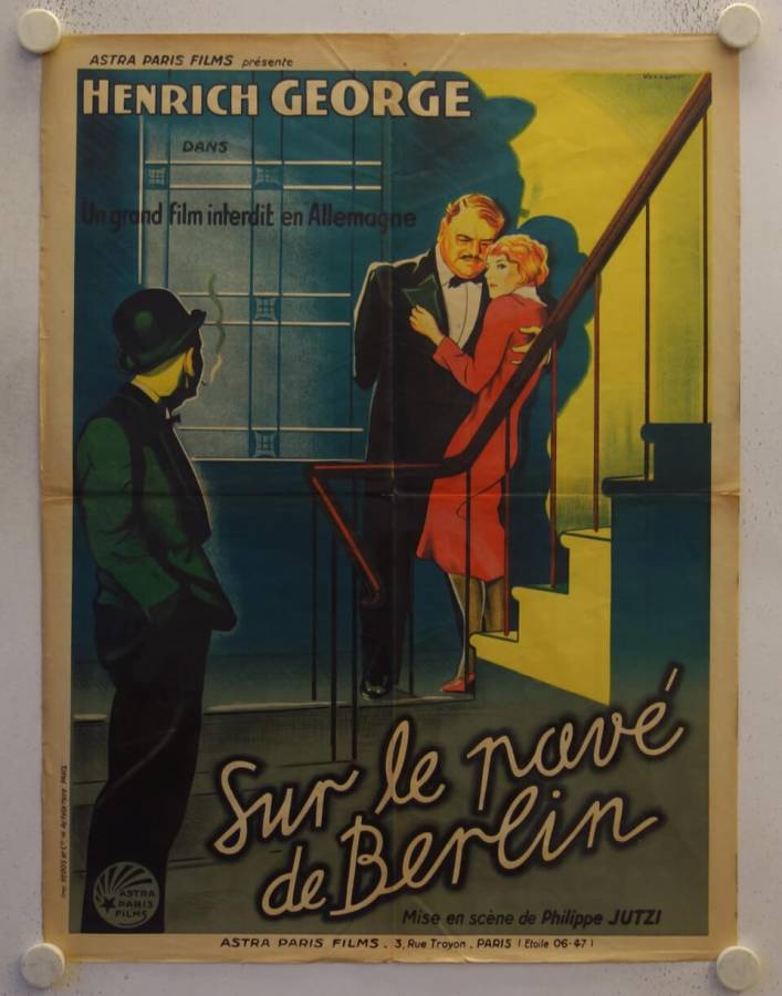 Berlin Alexanderplatz original release large french movie poster